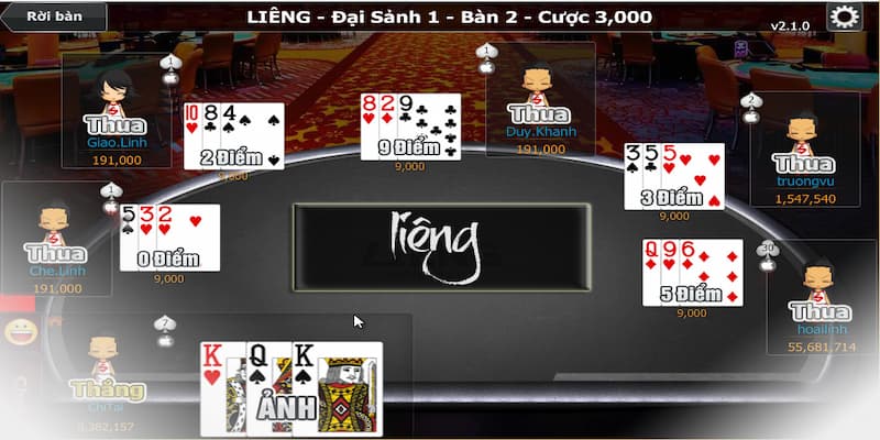 Chiến thuật nâng cao từ kinh nghiệm chơi liêng